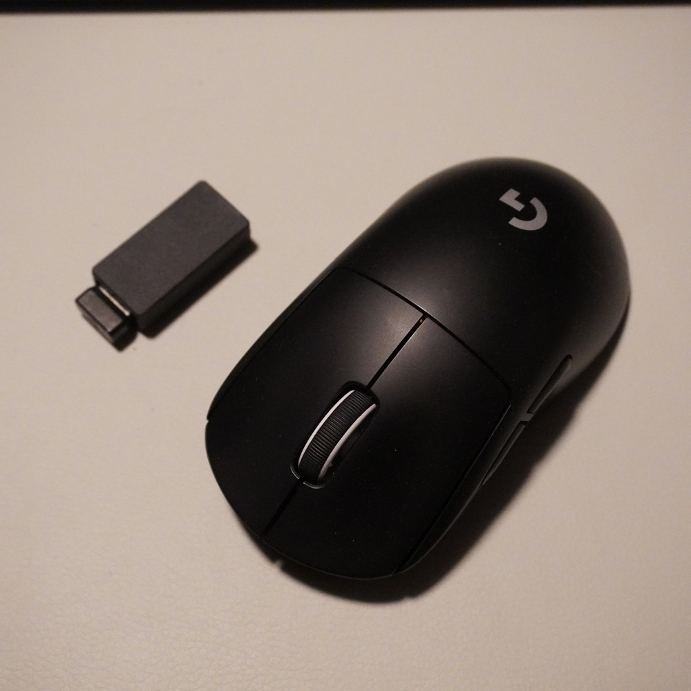 Logitech G Pro X Superlight Gaming Mouse Unisex OS Black Wireless HERO 25K